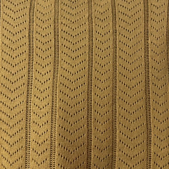 NWT Adrianna Papell Pointelle Bell Sleeve Knit Top - Picture 8 of 9